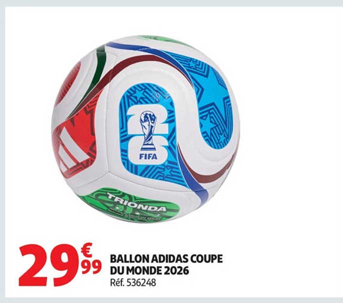 BALLON ADIDAS COUPE DU MONDE 2026