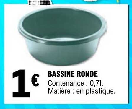 BASSINE RONDE