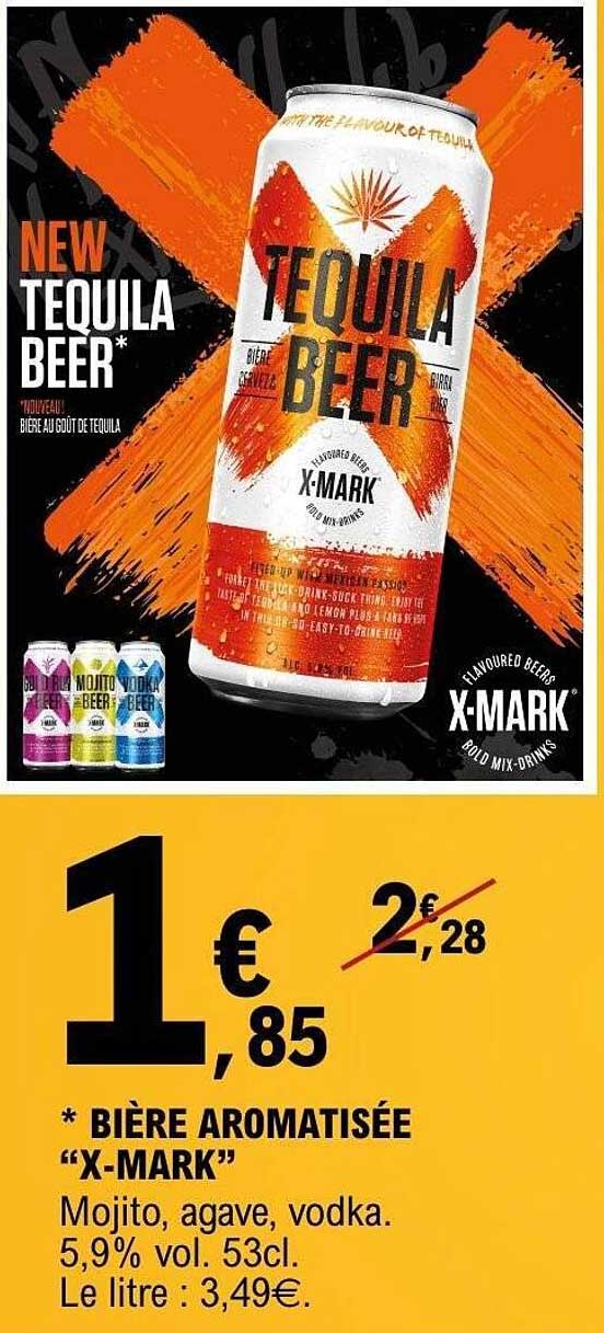 BIÈRE AROMATISÉE “X-MARK”