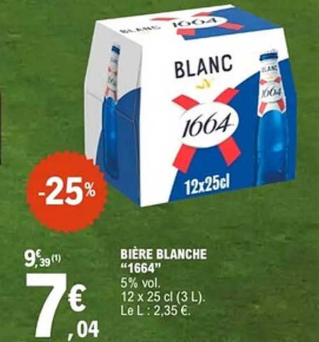 BIÈRE BLANCHE “1664”