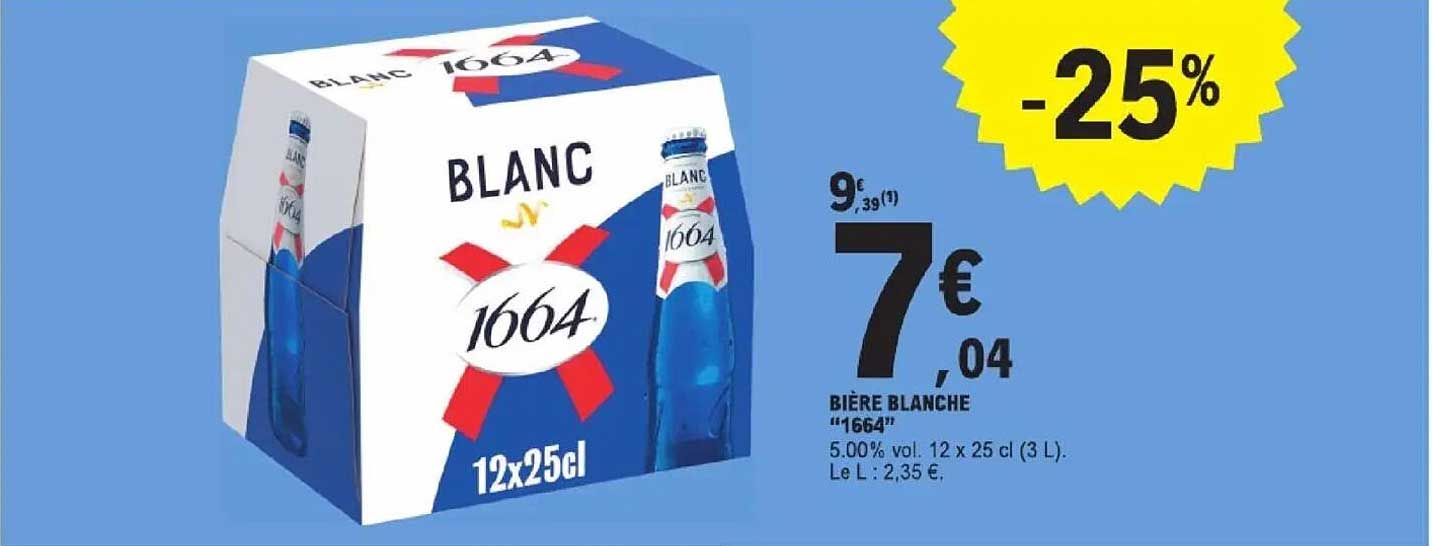 BIERE BLANCHE “1664”