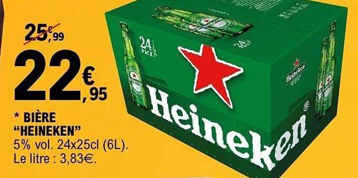 BIÈRE “HEINEKEN”