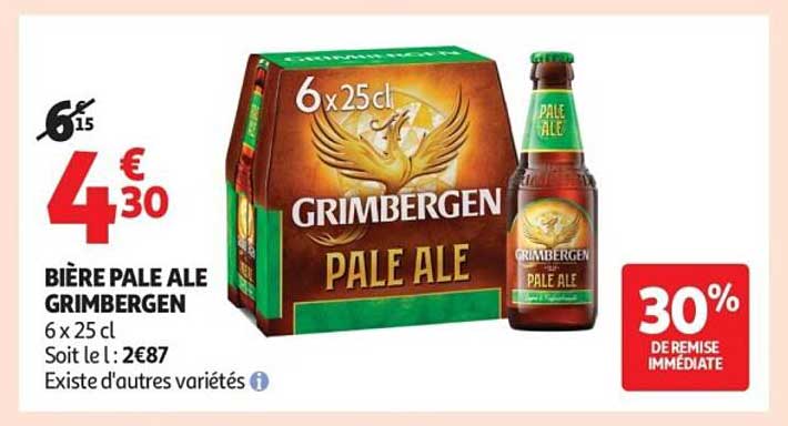 BIÈRE PALE ALE GRIMBERGEN