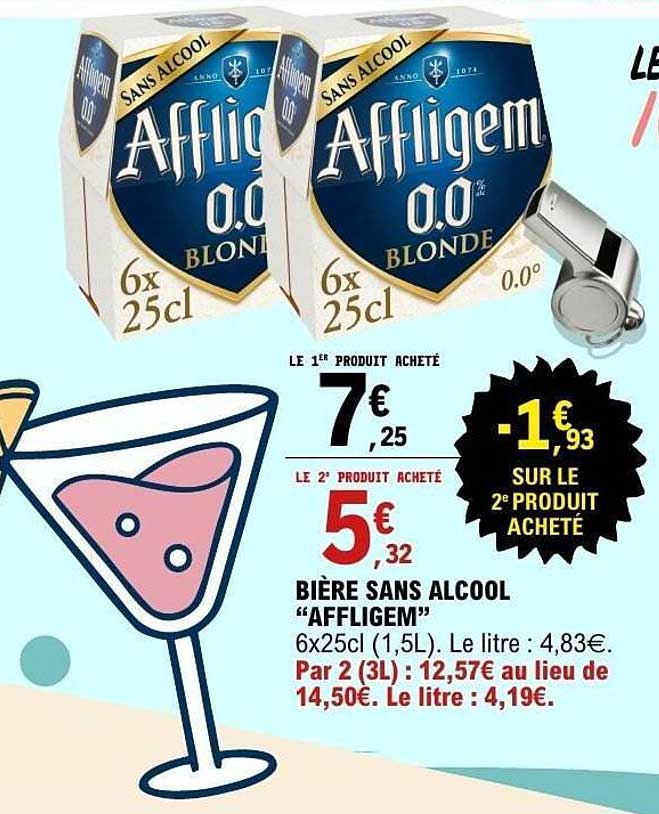 BIÈRE SANS ALCOOL “AFFLIGEM”