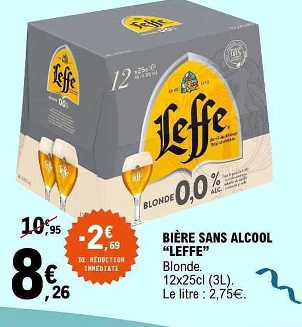 BIÈRE SANS ALCOOL “LEFFE”