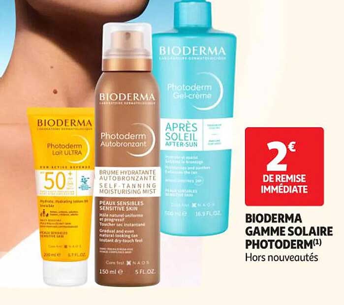 BIODERMA GAMME SOLAIRE PHOTODERM(1) Hors nouveautés