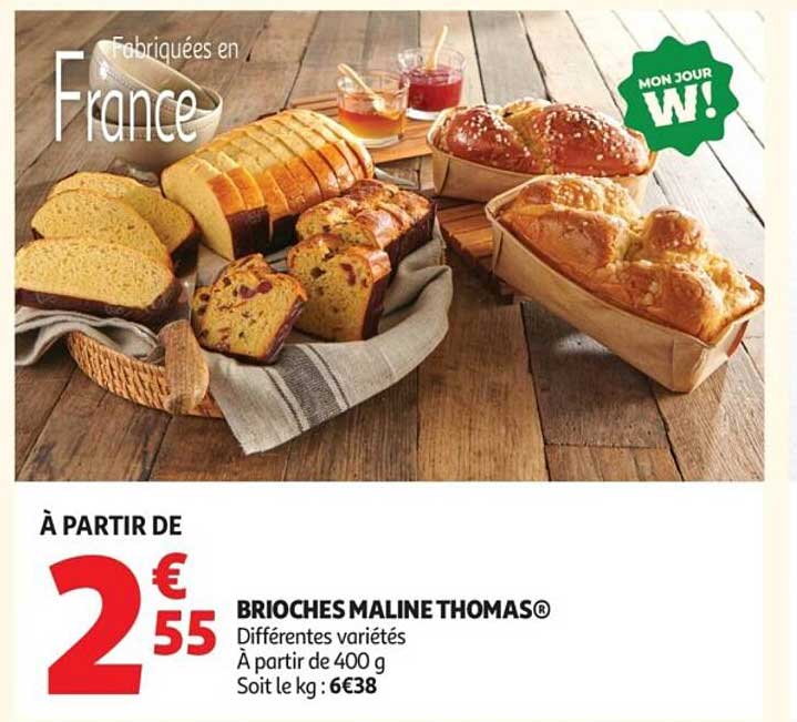 BRIOCHES MALINE THOMAS®