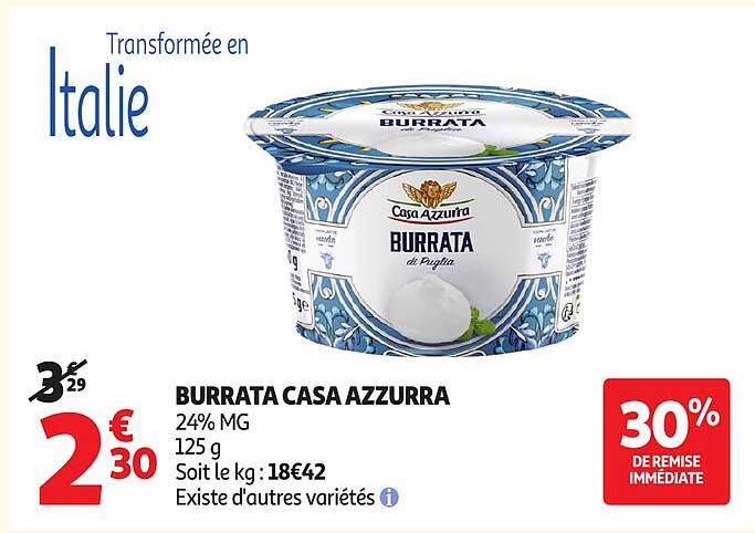 BURRATA CASA AZZURRA