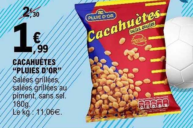 CACAHUÈTES "PLUIES D'OR"