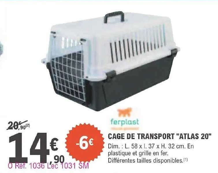 CAGE DE TRANSPORT "ATLAS 20"