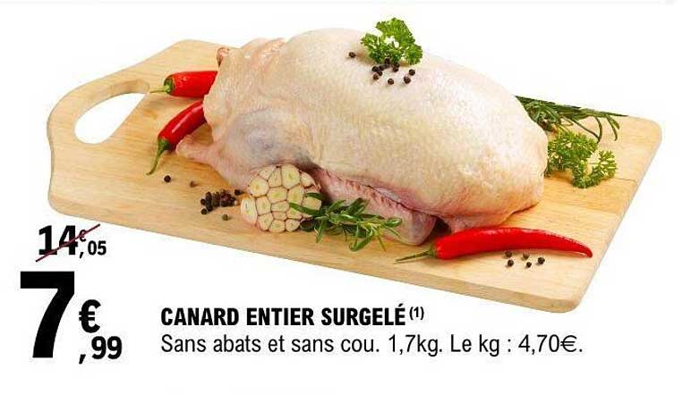 CANARD ENTIER SURGELÉ (1)