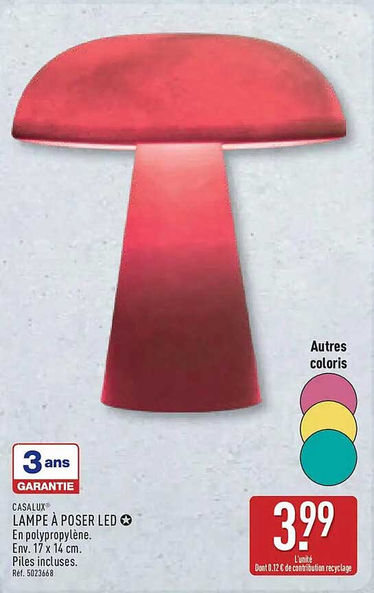 CASALUX® LAMPE À POSER LED
