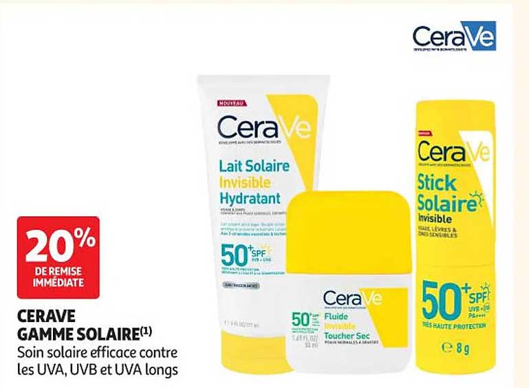 CERAVE GAMME SOLAIRE(1)