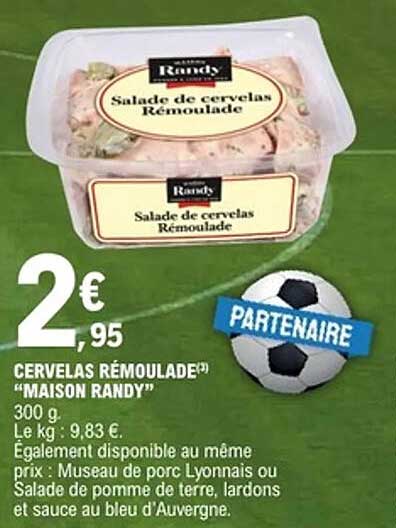 CERVELAS RÉMOULADE(3) "MAISON RANDY"