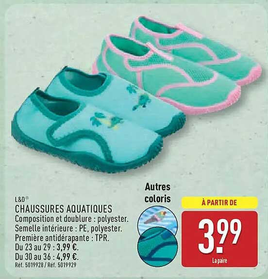 CHAUSSURES AQUATIQUES