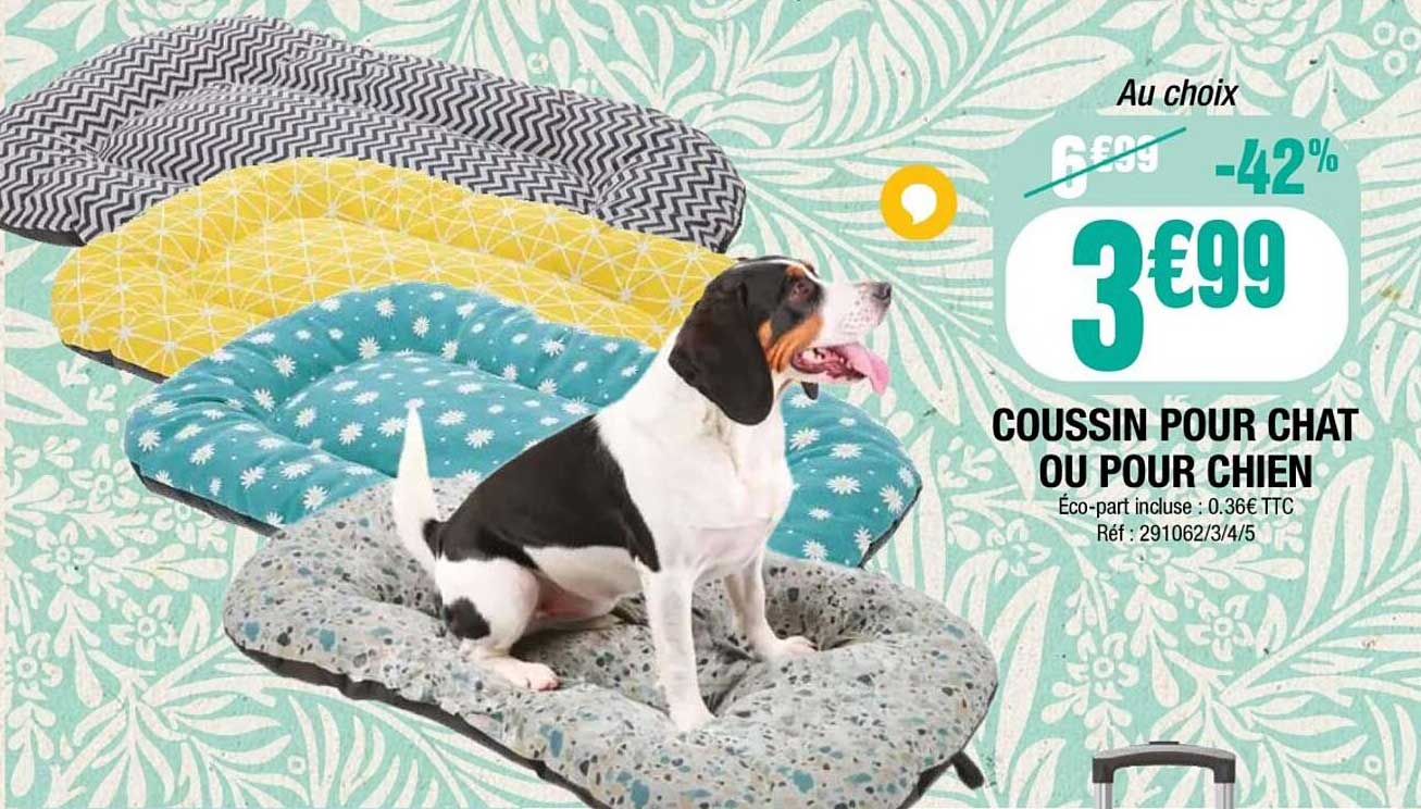 COUSSIN POUR CHAT OU POUR CHIEN