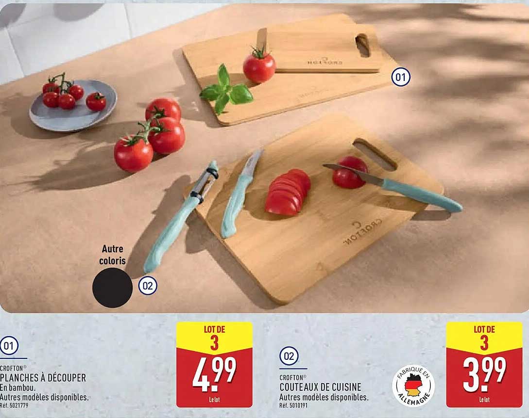 CROFTON® PLANCHES À DÉCOUPER