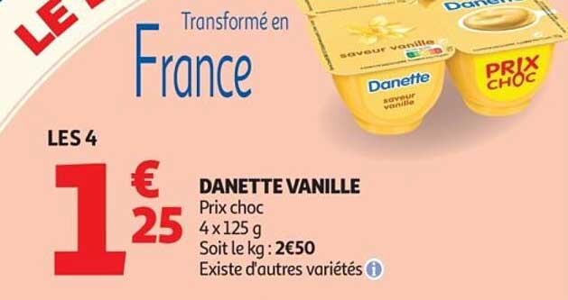 DANETTE VANILLE