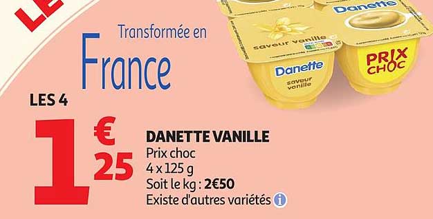 DANETTE VANILLE