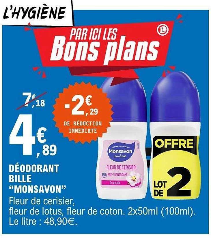 DÉODORANT BILLE “MONSAVON”