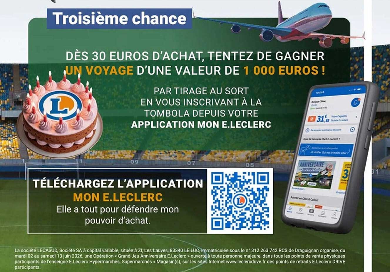 DÈS 30 EUROS D’ACHAT, TENTEZ DE GAGNER UN VOYAGE D’UNE VALEUR DE 1 000 EUROS !