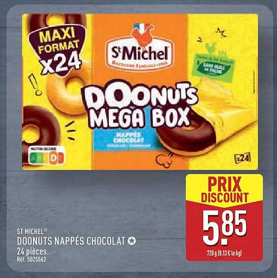 DOONUTS NAPPÉS CHOCOLAT
