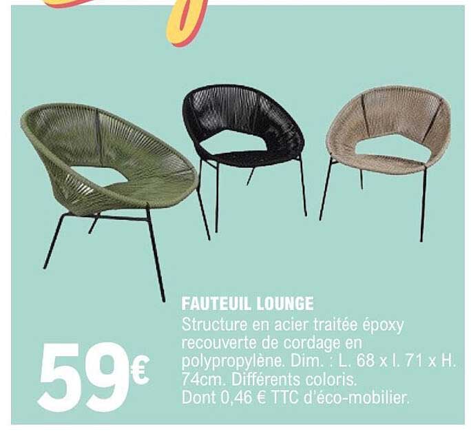FAUTEUIL LOUNGE