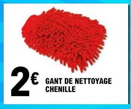 GANT DE NETTOYAGE CHENILLE