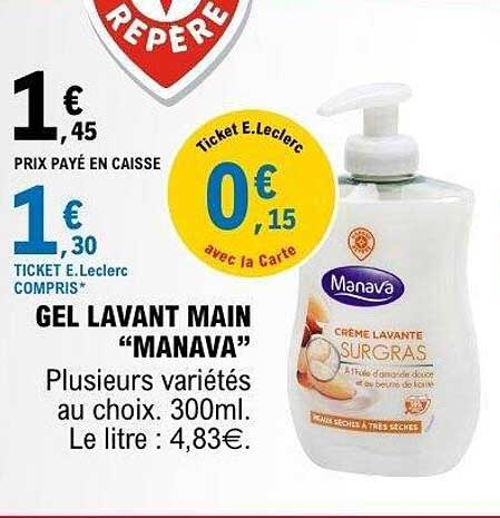GEL LAVANT MAIN “MANAVA”