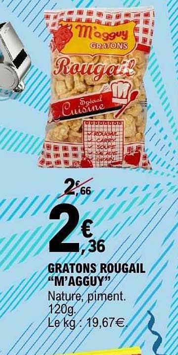 GRATONS ROUGAIL "M'AGGUY"