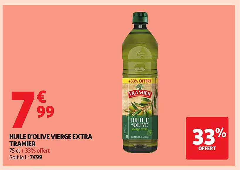 HUILE D'OLIVE VIERGE EXTRA TRAMIER