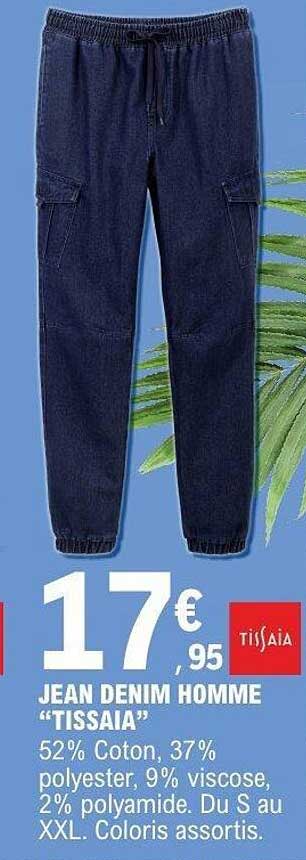 JEAN DENIM HOMME “TISSAIA”