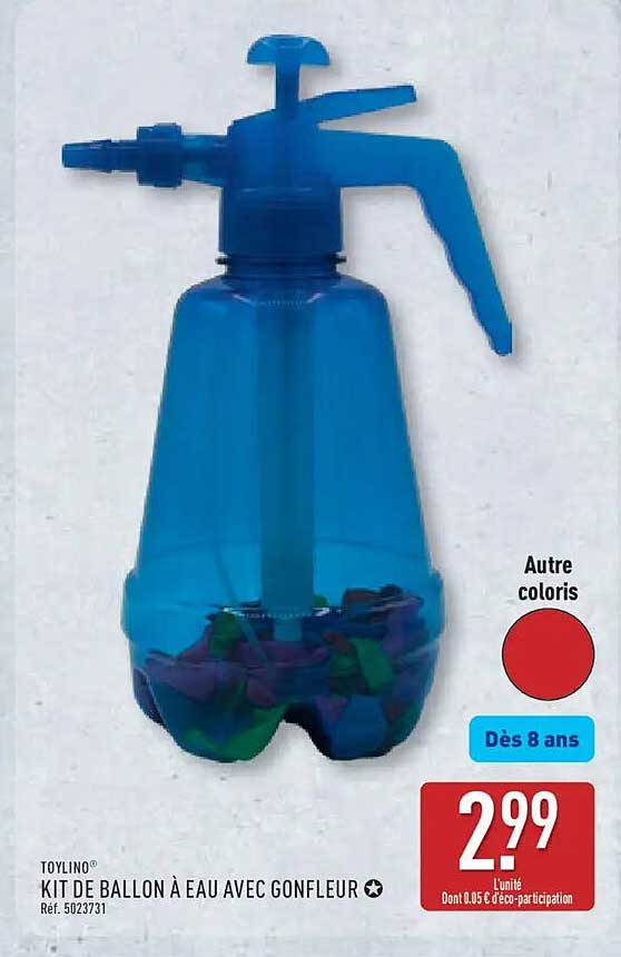 KIT DE BALLON À EAU AVEC GONFLEUR