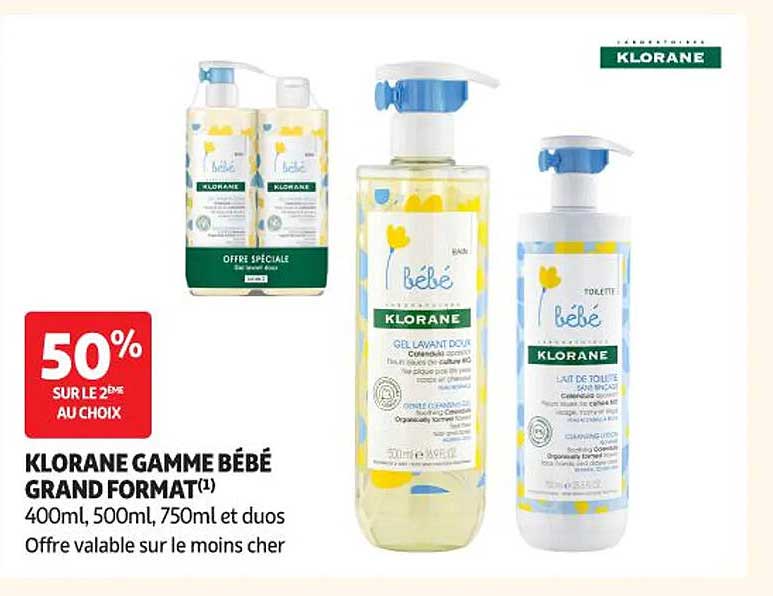 KLORANE GAMME BÉBÉ GRAND FORMAT(1)