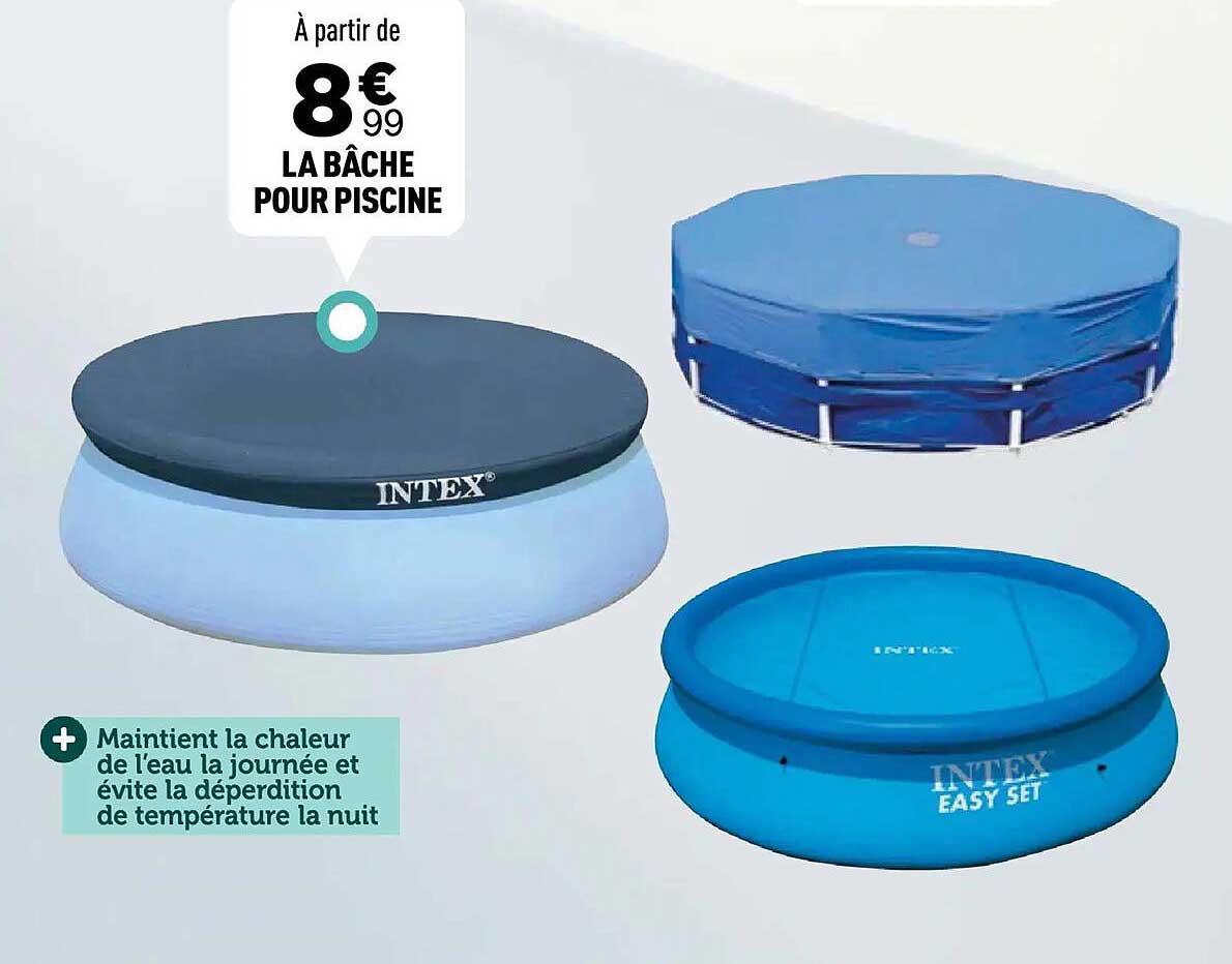LA BÂCHE POUR PISCINE