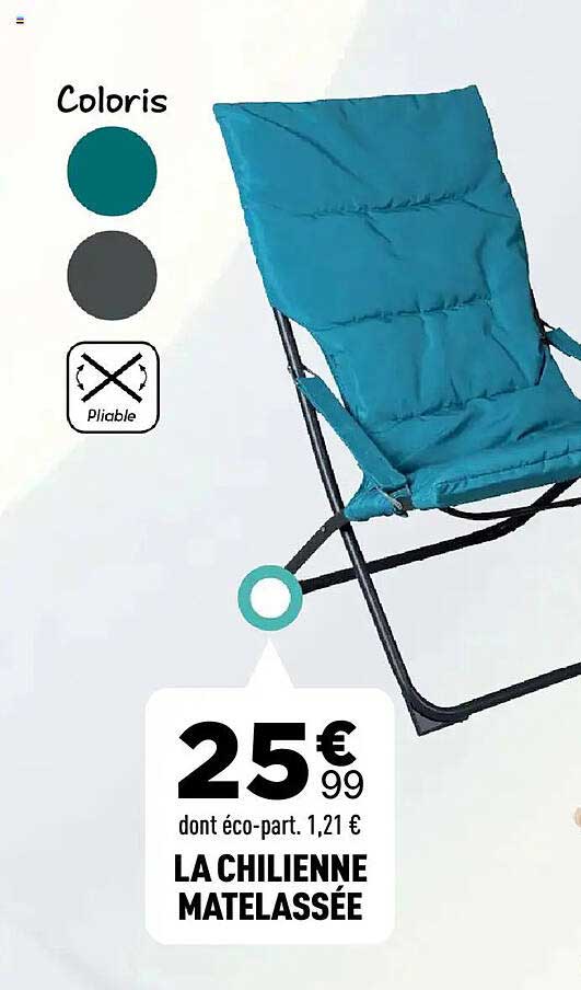 LA CHILIENNE MATELASSÉE