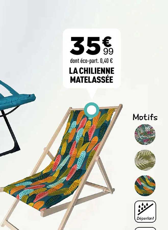 LA CHILIENNE MATELASSÉE