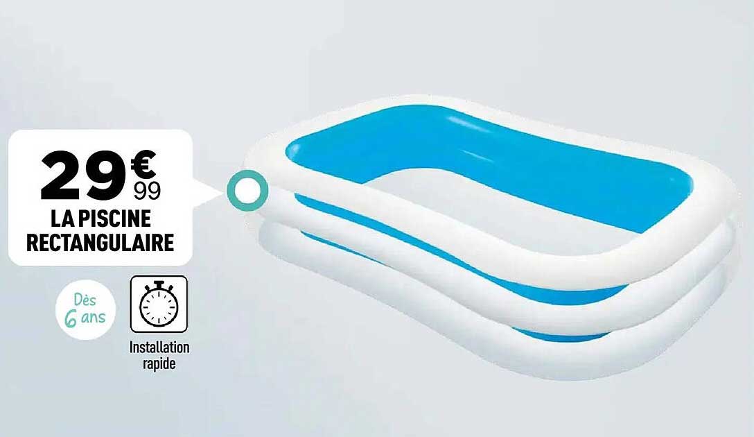 LA PISCINE RECTANGULAIRE