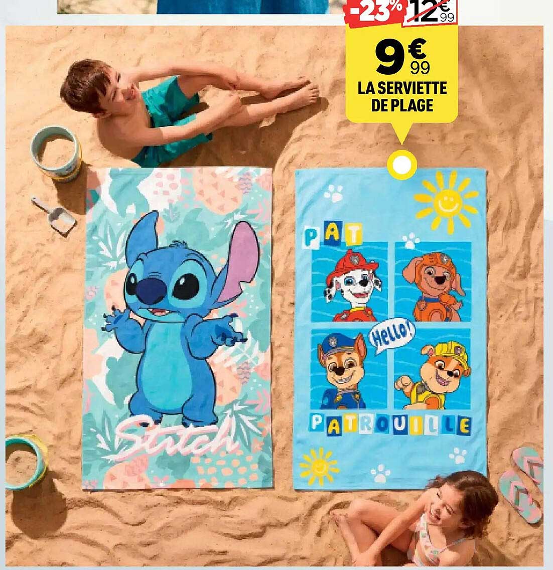 LA SERVIETTE DE PLAGE