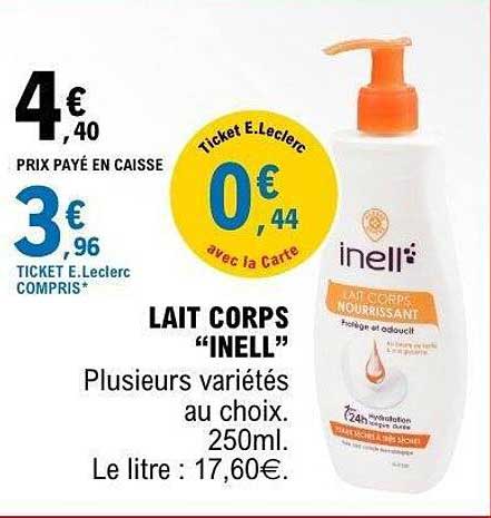 LAIT CORPS "INELL"