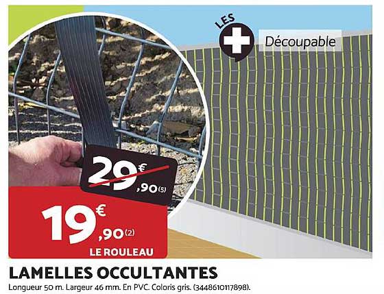 LAMELLES OCCULTANTES