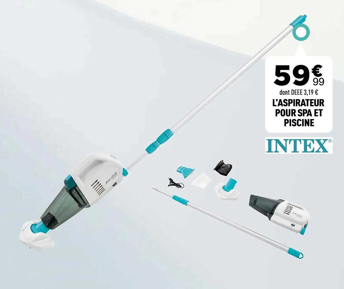 L’ASPIRATEUR POUR SPA ET PISCINE