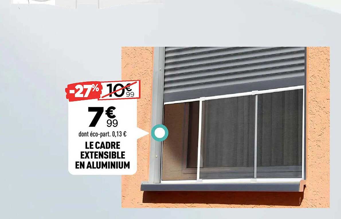 LE CADRE EXTENSIBLE EN ALUMINIUM