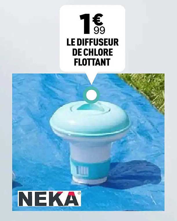 LE DIFFUSEUR DE CHLORE FLOTTANT