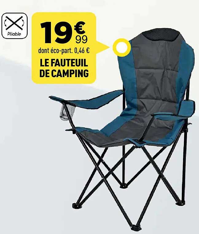 LE FAUTEUIL DE CAMPING