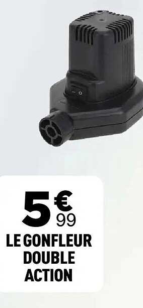 LE GONFLEUR DOUBLE ACTION