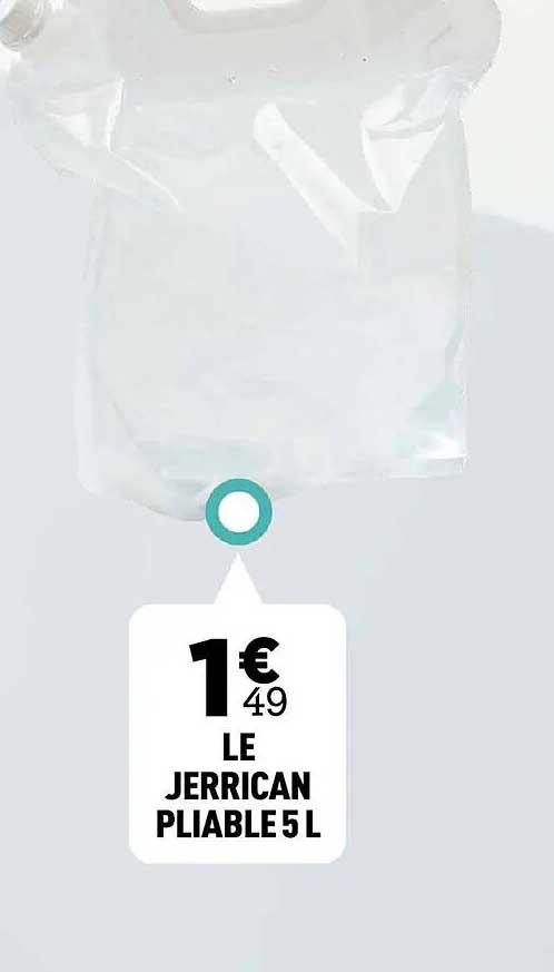 LE JERRICAN PLIABLE 5 L