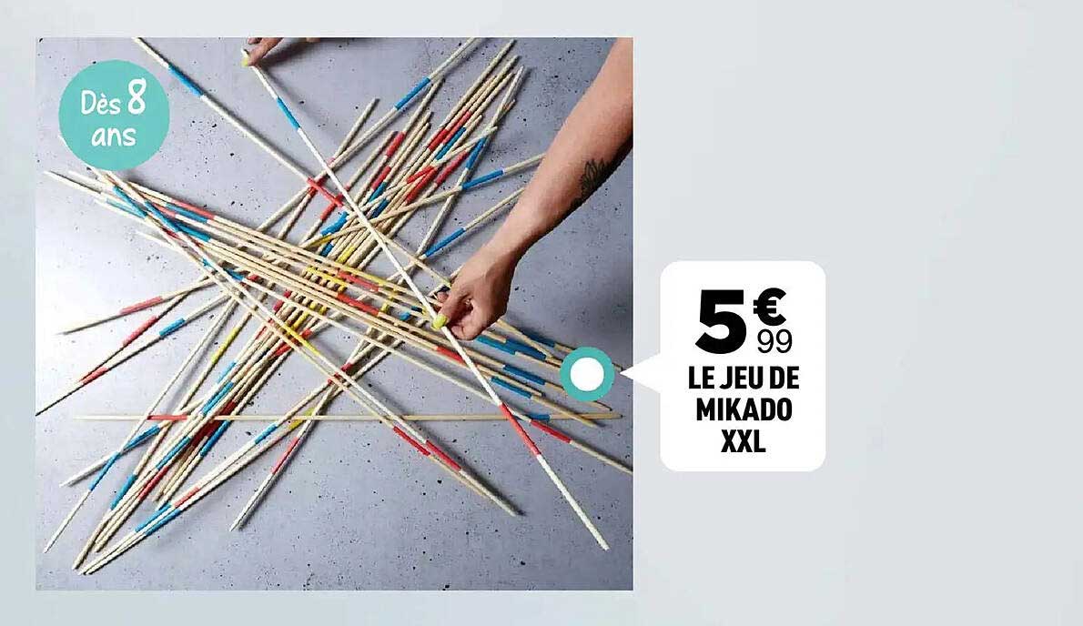 LE JEU DE MIKADO XXL
