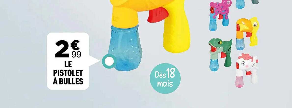 LE PISTOLET À BULLES