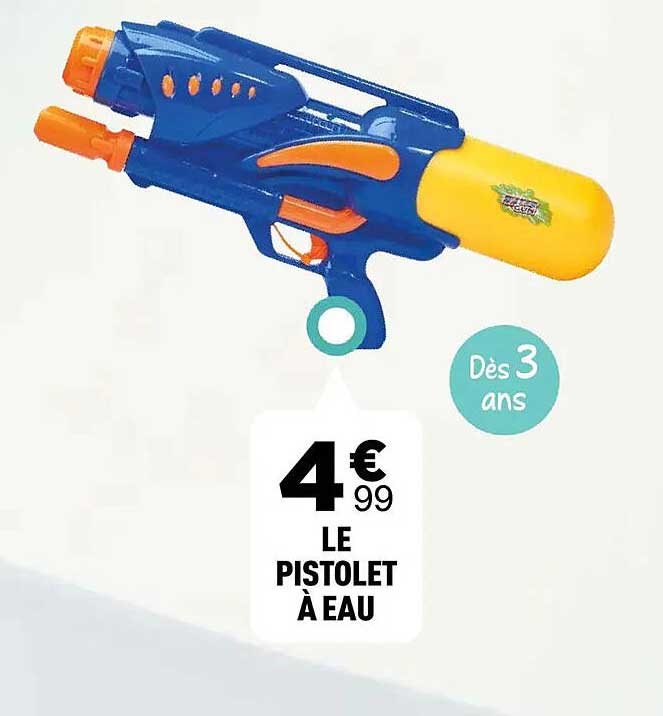 LE PISTOLET À EAU